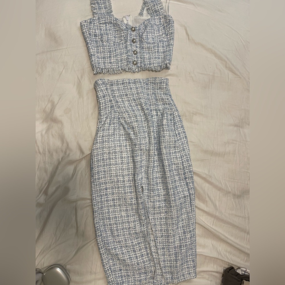 100% AUTHENTIC ZARA TWEED SET